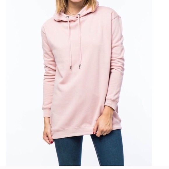 OVERSIZED BLUSH HOODIE - Picture 3 of 4